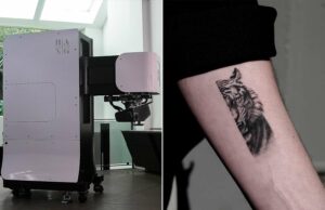 The Celebrity Tattoo Artist Bang Bang presenta un robot de tatuaje (exclusivo) The Celebrity Tattoo Artist Bang Bang presenta un robot de tatuaje (exclusivo)
