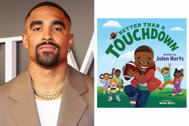 Jalen Hurts anuncia el primer libro de imágenes "mejor que un éxito"

