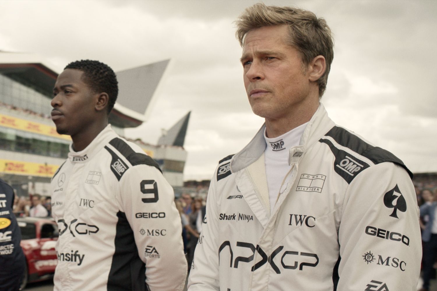 Damson Idris dice que estaba horrorizado al convertir esta escena "F1" con Brad Pitt

