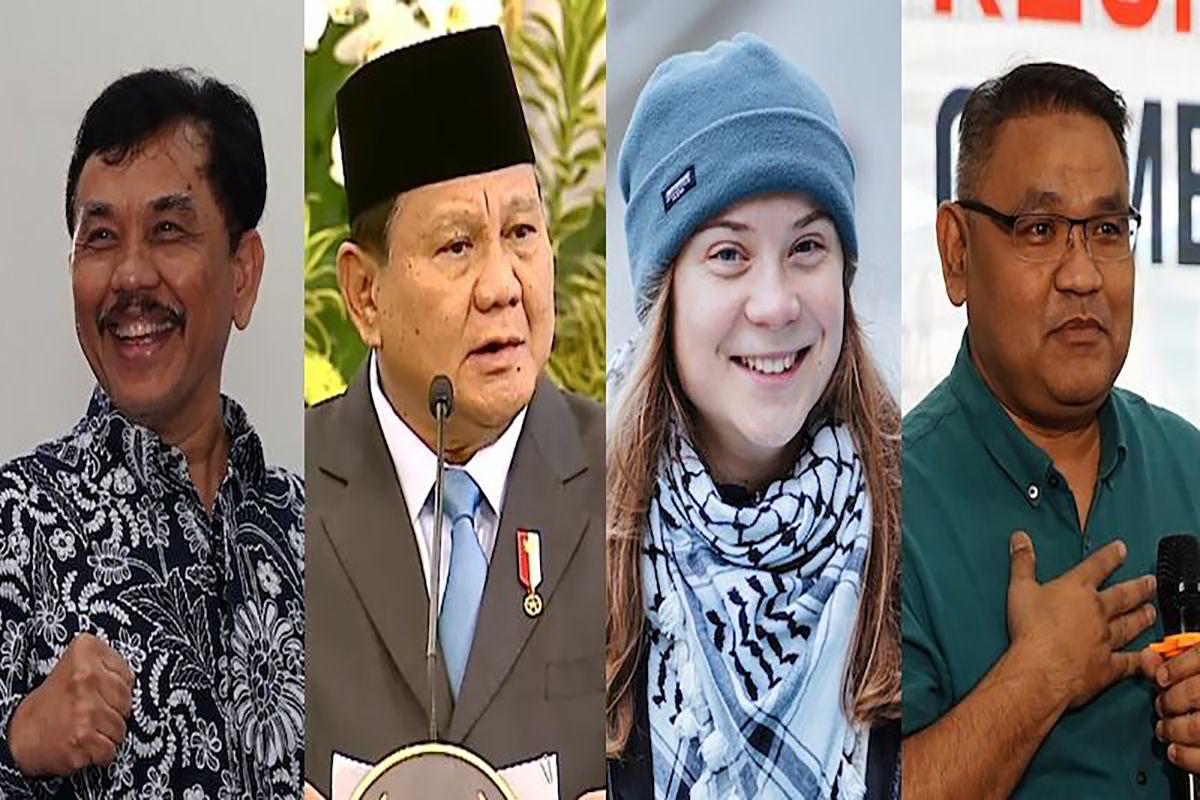 Great Institute pregunta a Prabowo activo Greta Greta Thunberg CS

