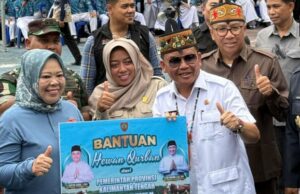 Gobierno provincial de Kalimantan Central 600 Sacrificial Cattle, Gobernador Agustiar Transmitió este mensaje