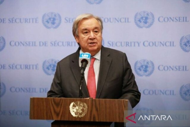 Secretario General de las Naciones Unidas que llaman a la escalada del conflicto de Irán y Israel conduce a la crisis

