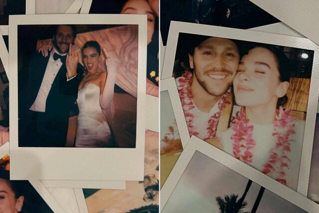 Hailee Steinfeld por parte de fotos íntimas de bodas con "Mari! Josh Allen

