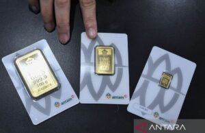 El precio del oro de Antam el lunes sigue siendo estable El precio del oro de Antam el lunes sigue siendo estable