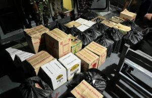 Al persigue a Miras ilegales que llevan barcos en Nunukan Al persigue a Miras ilegales que llevan barcos en Nunukan