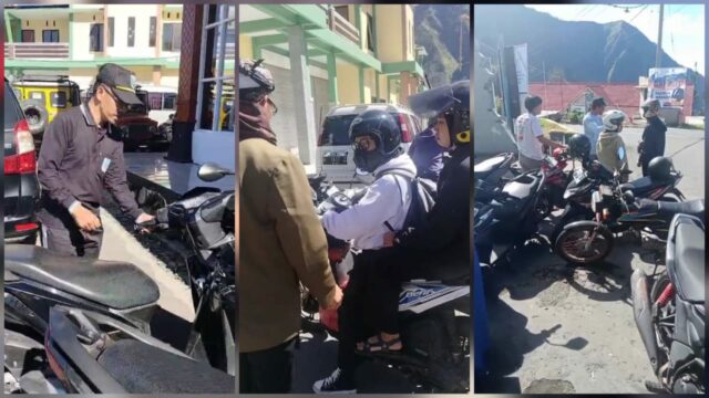 Ngeyel ingresó al área de Bromo utilizando una moto automática, Ngadisari Pemdesari: ¡Dije que hiciera una declaración!

