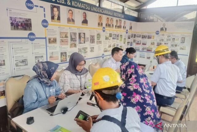 BPJS Empleo Bekasi Cikarang Visite a la compañía ayudando al proceso de activación de JMO

