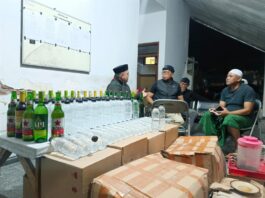 ¡Raided! Cientos de botellas de alcohol fueron confiscadas cerca del internado, la Fuerza de Tarea de Miras se mueve rápidamente

