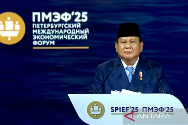 El presidente Prabowo en la etapa Spief 2025 afirma que RI sigue siendo no alineada

