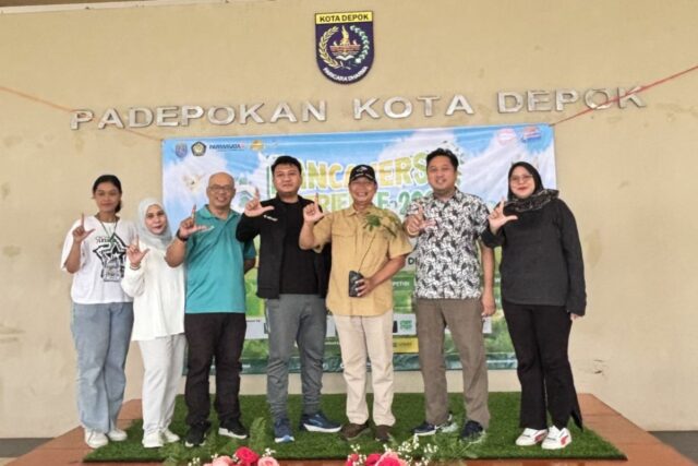 Gen Z realiza el cuidado de cuidado del medio ambiente en el evento Pancaverrse Xperince en Depok Square

