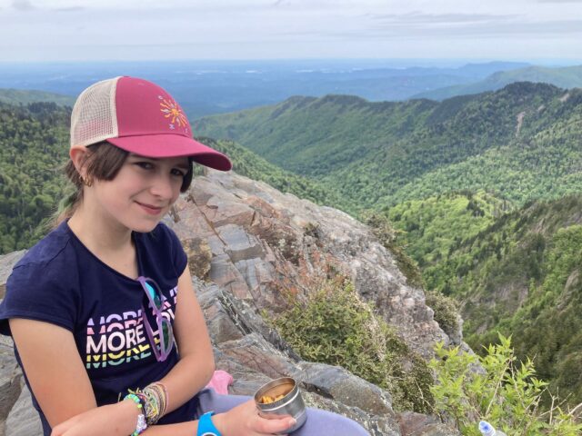 Preparing for the JMT when he was young

