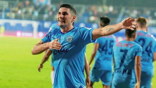 Jorge Pereyra Díaz está de vuelta en la ciudad de Mumbai: mirando los números del delantero con los isleños

