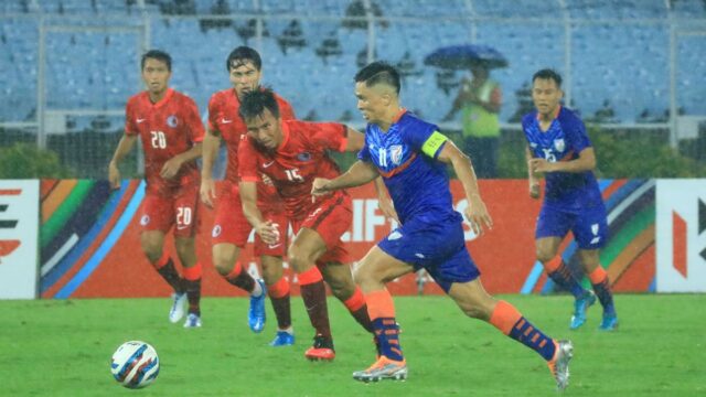 India se prepara para la prueba de Hong Kong en la Copa Asiática de la AFC 2027 clasificatorios

