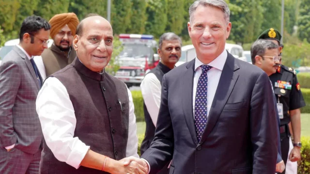 India-Australia Pact: Rajnath, Marles discuss defence cooperation, regional security 