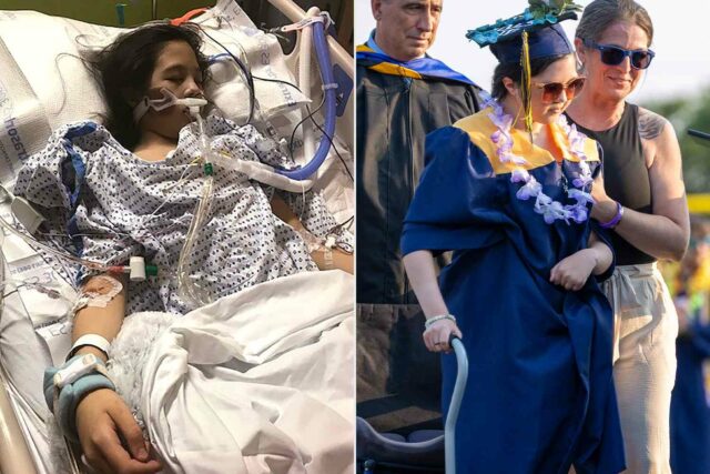Teen Coma Survivor realiza el deseo de caminar cuando se gradúa (exclusivo)

