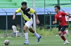 Olympians exchange hockey sticks for football boots, appear for Bengaluru’s Konkan FC Olympians exchange hockey sticks for football boots, appear for Bengaluru's Konkan FC