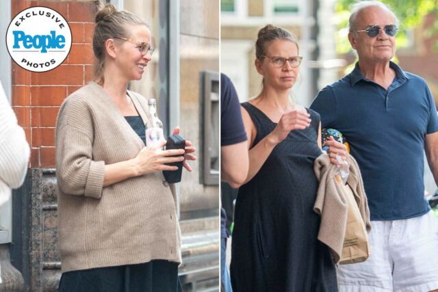 Kelsey Grammer se convierte en padre de 8 a 70 años, su esposa Kayte está esperando el bebé n ° 4 (exclusivo)

