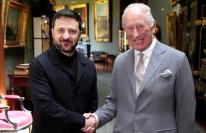 El rey Charles se encuentra con el presidente de Ucrania, Zelenskyy, después del ataque de Kiev El rey Charles se encuentra con el presidente de Ucrania, Zelenskyy, después del ataque de Kiev