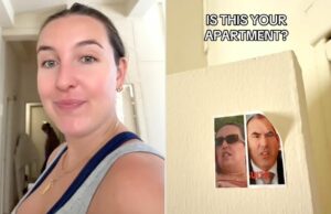 La mujer esconde 12 calcomanías de sí misma y sigue a la estrella para nuevos inquilinos (exclusivo) La mujer esconde 12 calcomanías de sí misma y sigue a la estrella para nuevos inquilinos (exclusivo)