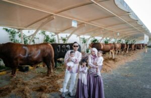 No menos que Raffi Ahmad, Pasutri Juragan 99 Shandy Purnamasari Sacrifice 28 vacas