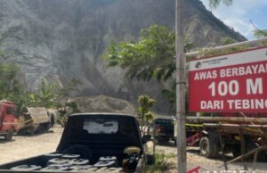 No se han encontrado 4 personas, la ubicación de la minería del caballo de monte se cierra oficialmente después del deslizamiento de tierra