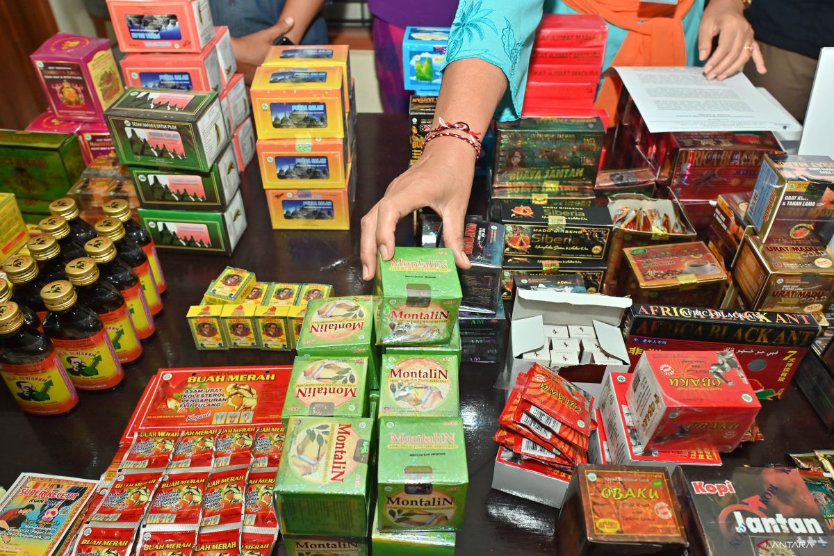 BPOM actos nueve medicamentos naturales peligrosos

