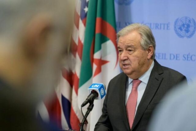 El Secretario General de la ONU estaba "muy preocupado" por el ataque de los Estados Unidos contra la instalación nuclear de Irán

