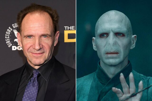 Ralph Fiennes da consejos sobre moda para el que interpreta a Voldemort en la serie de televisión "Harry Potter"

