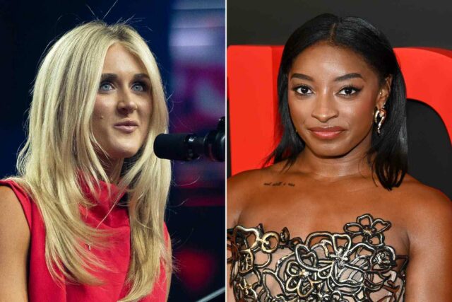 Riley Gaines se abre para trabajar con Simone Biles en el medio de la disputa sobre las mujeres trans en el deporte

