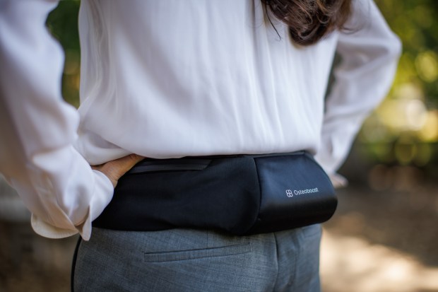 Osteoboost, a wearable prescription device, is the first and only drug-free FDA-approved intervention for low bone density. Photographed on May 27, 2025, in Palo Alto, Calif. (Dai Sugano/Bay Area News Group)