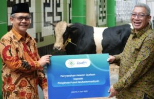 Sacrificio coordinar a Muhamadiyah, Banco Aladin Syariah Fortaleciendo la colaboración