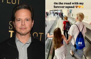 Scott Wolf comparte una foto con sus hijos en medio del divorcio de la esposa de Kelley Scott Wolf comparte una foto con sus hijos en medio del divorcio de la esposa de Kelley
