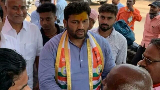 Sena (UBT)’s LS poll candidate Chandrahar Patil to join Shinde-led Sena, claims minister