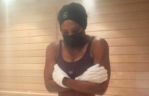 Serena Williams soporta 3 minutos en -110 ° para la crioterapia Serena Williams soporta 3 minutos en -110 ° para la crioterapia