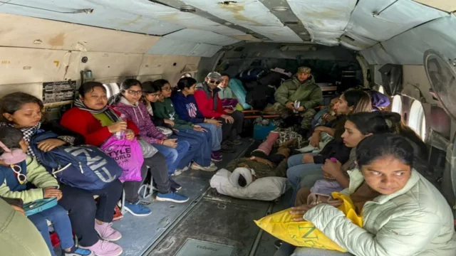 Sikkim landslides:  Indian Air Force rescues 33 people, including 2 US nationals, from Chaten