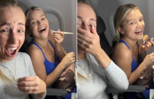 Los extranjeros se han vuelto virales por un momento de maquillaje en un avión, ahora son bestias (exclusivas) Los extranjeros se han vuelto virales por un momento de maquillaje en un avión, ahora son bestias (exclusivas)