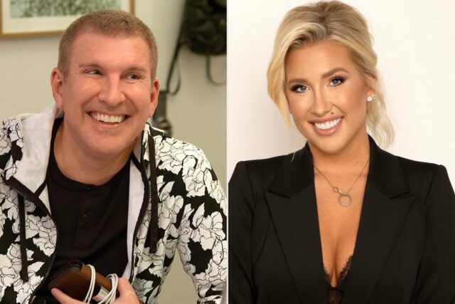 Todd Chrisley, Savannah Chrisley comparte un abrazo después de su liberación de la prisión en video

