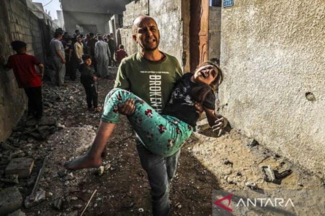 El número de muertos en Gaza alcanzó 54,772 personas cuando El número de muertos en Gaza alcanzó 54,772 personas cuando los musulmanes celebraron a Eid al -Adha