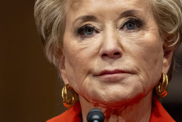 Watch Education Secretary Linda McMahon get schooled on diversity
