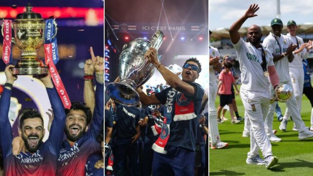RCB, PSG y ahora Sudáfrica: una mirada a 2025, un año en que terminaron las sequías del título


