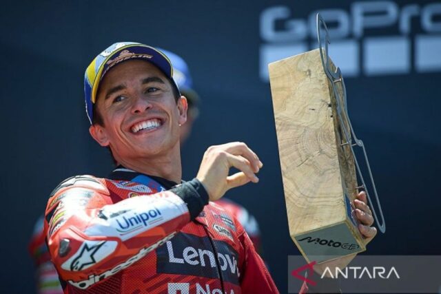 Marc Márquez ganó la pole position para MotoGp Italia el sábado

