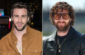 Aaron Taylor-Johnson Sporty Beard en ’28 años después ‘London Photocall Aaron Taylor-Johnson Sporty Beard en '28 años después 'London Photocall
