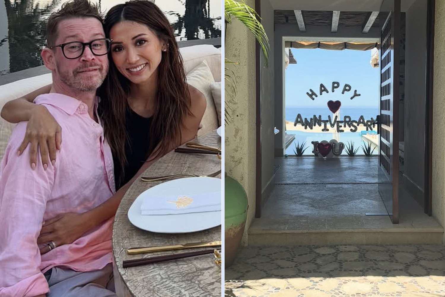 Brenda Song y Macaulay Culkin van a la escapada romántica para el octavo aniversario

