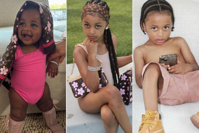 Cardi B comparte la primera foto completa de su hija Blossom, así como nuevas fotos familiares

