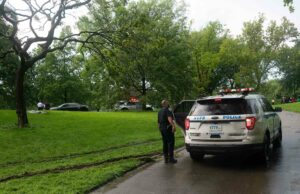 El adolescente sobrevive para ser golpeado por un rayo en Central Park El adolescente sobrevive para ser golpeado por un rayo en Central Park