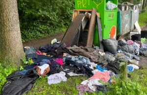 Vestidos alt como problema de basura: hay cada vez menos contenedores en SH Vestidos alt como problema de basura: hay cada vez menos contenedores en SH