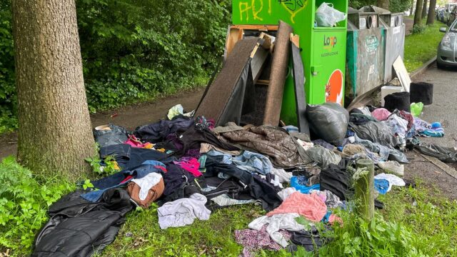 Vestidos alt como problema de basura: hay cada vez menos Vestidos alt como problema de basura: hay cada vez menos contenedores en SH
