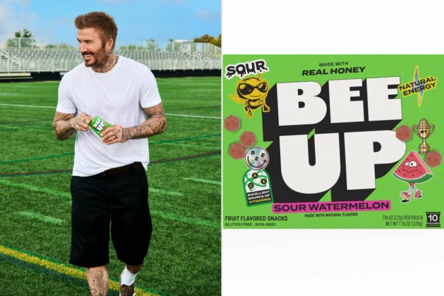 David Beckham lanza la línea de bocadillos de Beeup inspirada en su amor por la apicultura

