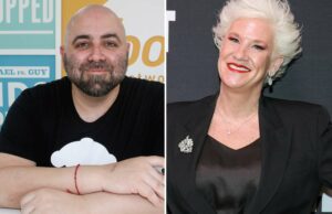 Duff Goldman reflexiona sobre la amistad con Anne Burrell Duff Goldman reflexiona sobre la amistad con Anne Burrell