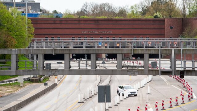 Túnel A7 y Elbe en Hamburgo: hasta la ruta hasta Túnel A7 y Elbe en Hamburgo: hasta la ruta hasta el lunes por la mañana